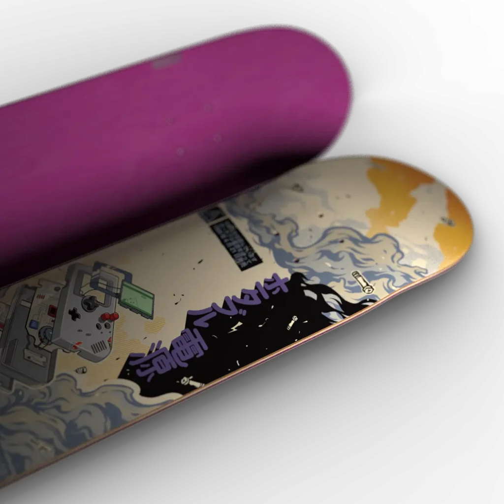 8 BIT BOARDS SKATEBOARD SKATE RETRO VIDEO GAME GAMEBOY- 100